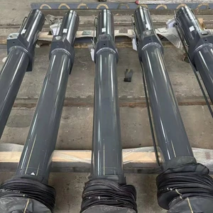 Lifting Double Acting Hydraulic Cylinder with Hard Chrome Plated Intermediate Pivot Pin for High Pressure