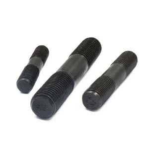 Metal Carbon Steel Metric Steel Double End Two Headed Screws Threaded Stud Studs bar DIN939 DIN835