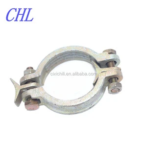 Carbon Steel SL Double Bolt Hose Clamp