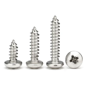 China Self Tapping Screw for Metal Manufacturer M1.4 M2 M3 M4 M5 M6 Custom Self Tapping Screws Fasteners
