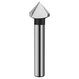 90 Straight-Shank Single/Three-Flute Chamfering Deburring Countersink Drill Bit Stainless Steel China Factory Direct Sales