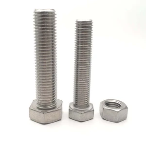 Stainless Steel Aluminium Standard Bolt High Strength Durable Fastening Hardware for Industrial Construction Mechanical