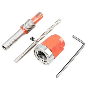 5pcs 82 Degree 2.8mm - 4.0mm Hss Center Drill 8mm 5/16'' Carbide Tipped Adjustable Depth Positioning Countersink Drill Bit Set