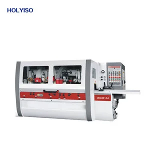 HOLYISO Industrial Wood Thickness Planer 4-Side Planing Woodworking Machine With Engine And Motor Core Components