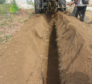 Hot Product Farm Hydraulic Trencher with Chain Saw Ditching Trenching Machine Excavator Trencher for Sale