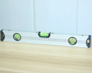 Professional High-Precision Aluminum Alloy Spirit Level with Scale for Construction & Leveling