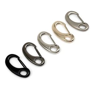 Factory Wholesale Custom Multiple Size Color Eco-friendly Nickel Free Egg Shape Quick Link Snap Clip Hook for KeyChain Bag