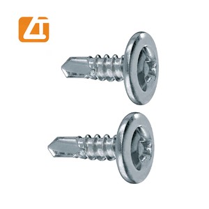 Tornillo Autoperforante Cabeza Wafer De Lenteja 8x1/2 Zincado