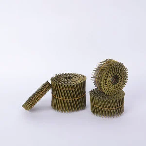 Galvanized Coil Framing Nails with Smooth Shank for Roofing Applications