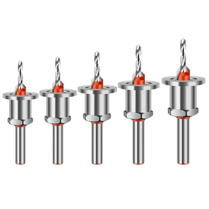SONGQI HSS Countersink Drill Bit Woodworking Router Bit Milling Cutter Screw Extractor Remon Demolition Wood Drilling