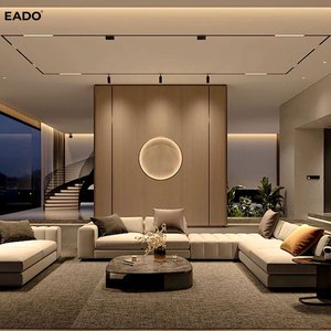 Recessed Flood 48V Commercial Surface Mounting Ceiling Led Linear Rail System COB LED Magnetic Track Light