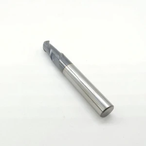 HRC60 Nano Coated R1 CNC Carbide Ball Nose End Mill Milling Cutter/ 2 Flutes Milling Cutter /3D Engraving Tool for Mold and Die