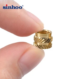 Wholesale Precision Brass Insert Nut - Custom CNC Machined Metal Threaded Bushing for Plastic Injection Molding