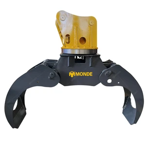 Forestry Use Excavator Clamp Saw Durable Hydraulic Wood Cutting Saw for Tree Trimming Log Splitting and Land Clearing
