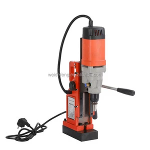 Factory Direct Price Adjustable Speed Steel Core Drill Magnetic Base Annular Cutter Twist Drilling Magnetic Drill Press Machine