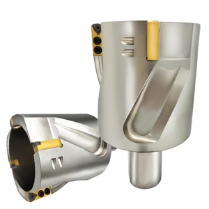 Chuanrun H13 Large Diameter VMC Indexable Insert WCMT Side-Fixed Hollow Spot Drill Bits