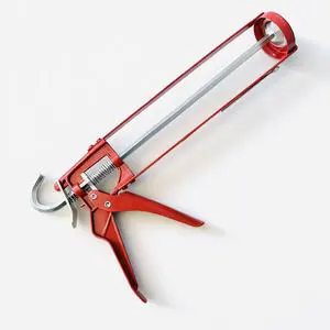 Woking Silicone Skeleton Caulk Sealant Gun Industrial Grip Style Smooth Rod 10:1 Thrust Ratio Manual Dispenser Filling Adhesive