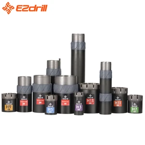 EZdrill H3 H5 H7 H9 H11 H13 Forged Steel Core Impregnated Diamond Drill Bit for Well Drilling 1 Piece