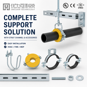 Pipe Clamps and Tube Clamp with Standard Pipe Clamp for Industrial Pipe Support Solutions