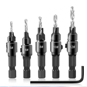 Countersink Drill Bit for Woodworking Adjustable Hole Opener Construction Machinery Parts