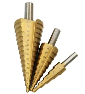High Quality Hss Straight-flute Step Drill Bit Countersink Drill Bit with Hex Shank