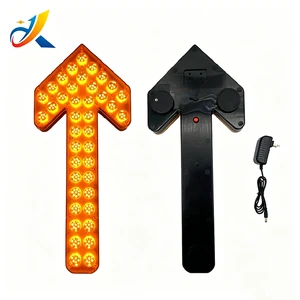 Factory Price Rechargeable 60 cm Traffic Warning Light Turn Left & Right Arrow Indicator in PC Material