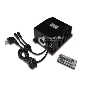 20W DMX IP65 Waterproof Aluminum Fiber Optic Led Lights Engine 3000k 6000k White Starlight Light for Outdoor & Sauna Room