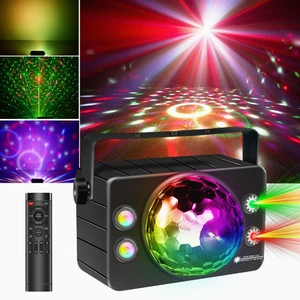 New Cross - border Stage Light, Laser LED Magic Ball Light, Sound - Controlled 7 - Color Flashing Party/Bar/KTV Atmosphere Light