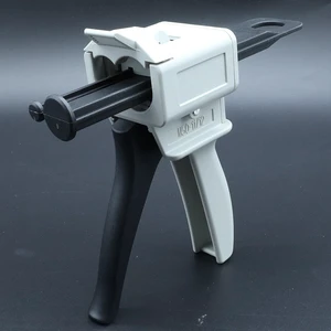 Factory Price 50ML 10:1 Epoxy Adhesive Caulking Gun Manual Operation ab Glue Gun for AB Glue Cartridges
