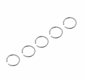 Standard C-type Opening Zinc Finish Stainless Steel Shaft Hole Retaining Ring Manganese Steel Wire Spring Fastener Industrial