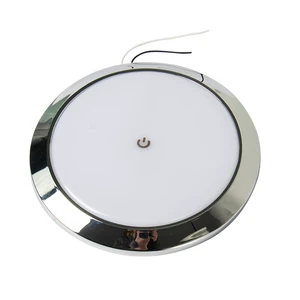 12V Caravan RV Car Interior Ceiling LED Round Light LED Lamp for RV Motorhome