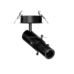 High Quality 10W 30W Adjustable Zoom Spotlight 355 Degree Rotatable Recessed Mounted Dimmable Cob Modern Track Projector Light
