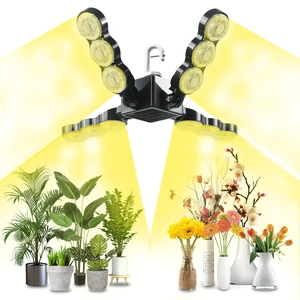 Sansi Factory Direct Supply LED Full Spectrum 60W Plant Grow Lamp with Lens Perfect for Indoor Greenhouse Plants With Hook