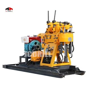 Cheap Price Borehole Drill Machine Skid Mounted Spindle Vertical Core Shallow Water Well Drilling Rig