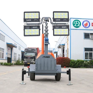 Super Power High Mast Portable LED Light Tower High Power Diesel Fuelled