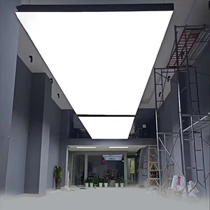 Hanging Soft Film Light Box LED Stretch Ceiling for Car Showroom Lighting Auto 4S Store LED Signage and Commercial Display