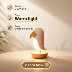 Bedside Table Lamp Smart Led Modern Design Sensor Lampe Night Light