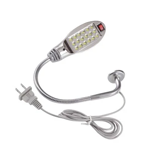 18leds Flexible Industrial Sewing Clothing Machine Work Light Lamp Magnet for Workbench Lathe Drill Press Sewing Machine Light