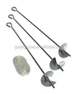 Metal Ground Earth Anchor Screw For Fixing