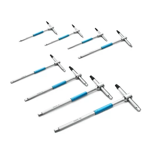 8pcs Multi-Purpose Metric Sliding T-Handle Hex Key Wrench Set OEM Industrial Grade Tridente