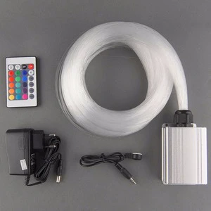 16W RGBW Twinkle Led Fiber Optic Lights APP Control Star Ceiling Light Projector Led Profile Stage Light