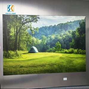 High Brightness Rectangle Soft Film LED Advertising Light Box with Aluminum Frame for Automobile 4S Store Decorative Mounting
