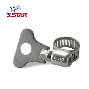 Three Star Hose Clamp 10mm 25mm Tube Clamp Bolts Clamps with Thumb Type for Hose Clamp