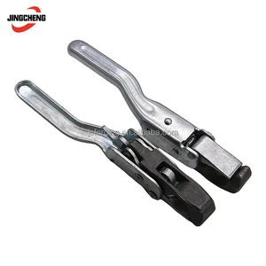 Used Forged Handle Spring Toggle Fastener Latch Color Painted With US Standard JC Made Trailer Truck