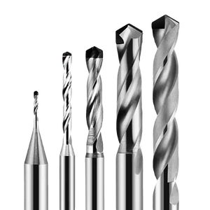 Shuoda PCD Straight Shank Twist Drill Diamond Graphite Tungsten Steel Blank Carbon Fiber Ceramic High-Gloss Drilling Drilling