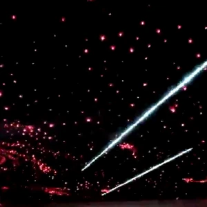 Sky Starry Ceiling Lighting Fiber Optic Light With Flashing Meteor Twinkling Stars