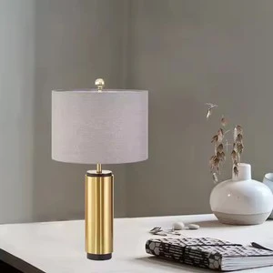 Hotel Gold Metal Lampe De Home Decor Vintage Modern Nordic Reading Bed Side Led Desk Table Lamp Luxury