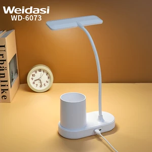Weidasi Multifunctional Pen Holder Desk Reading Lamp Touch Switch Lamp Desk Nightstand Nightlight