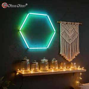 Sound Activated RGB LED Light Music Rhythm LED Lamp Color Changing Atmosphere Light for Home Party Bedroom Gaming Setup