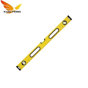 Craftsman Industrial Aluminum Alloy Magnetic Spirit Level Ruler with +/-10MM Accuracy for Construction Use